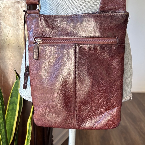 Vintage RADLEY LONDON Brown Leather Crossbody Bag - Picture 7 of 13